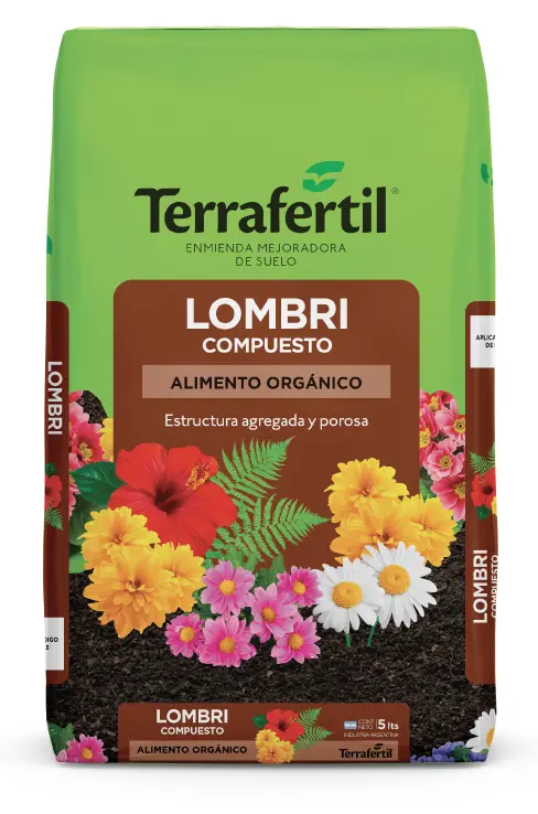 Lombri Compuesto (Humus) 5lts TerraFertil