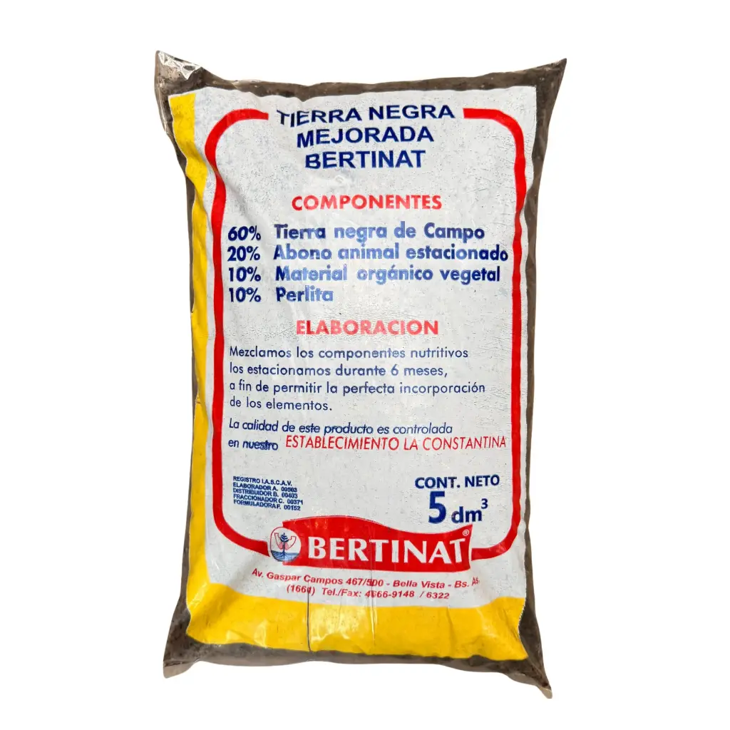Tierra Mejorada 5dm Bertinat