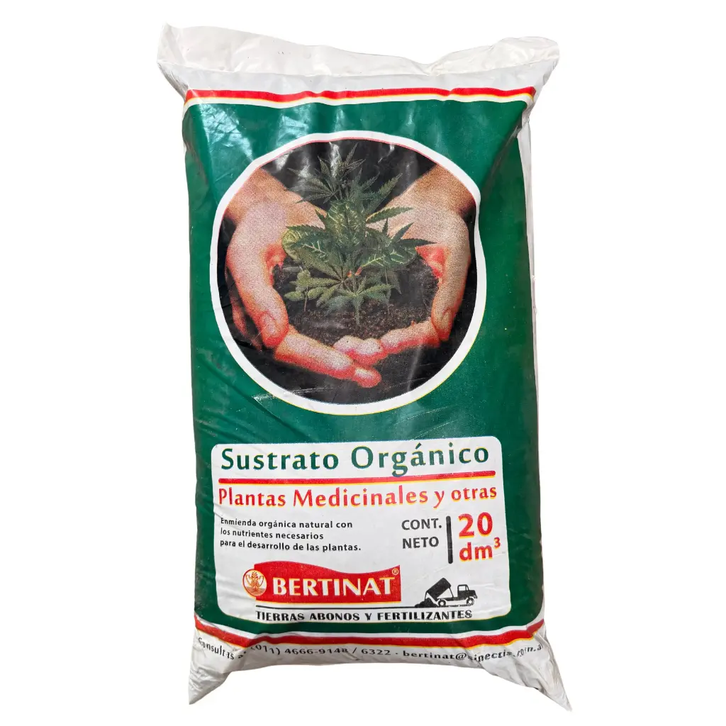 Sustrato Medicinales 20dm Bertinat