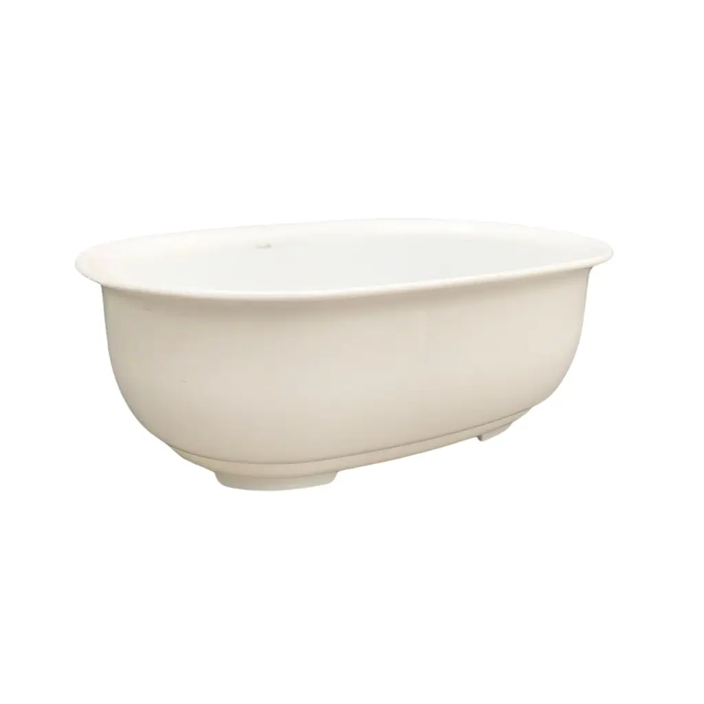 Maceta Bonsái Ovalado N°20 TAPlastic (Blanco)