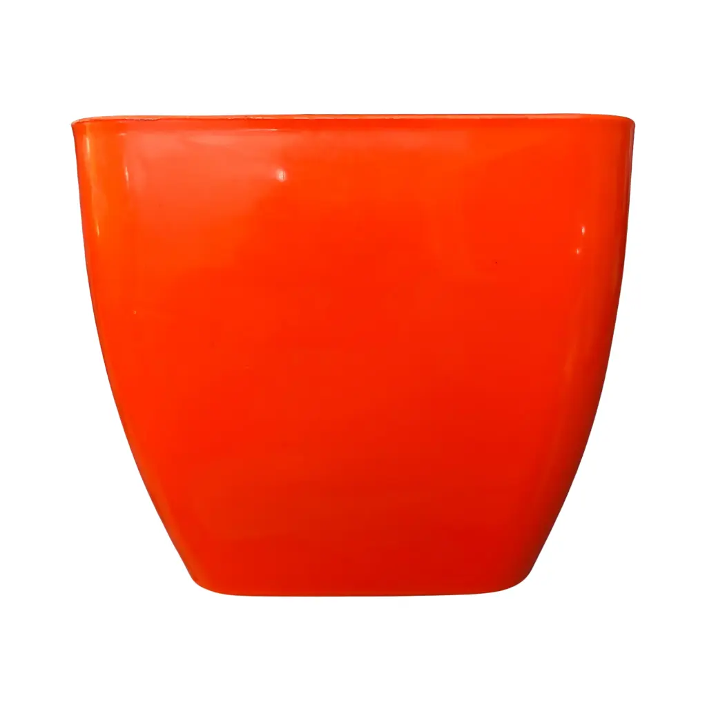 Maceta Premium Cuadrada N°20 TAPlastic (Naranja)