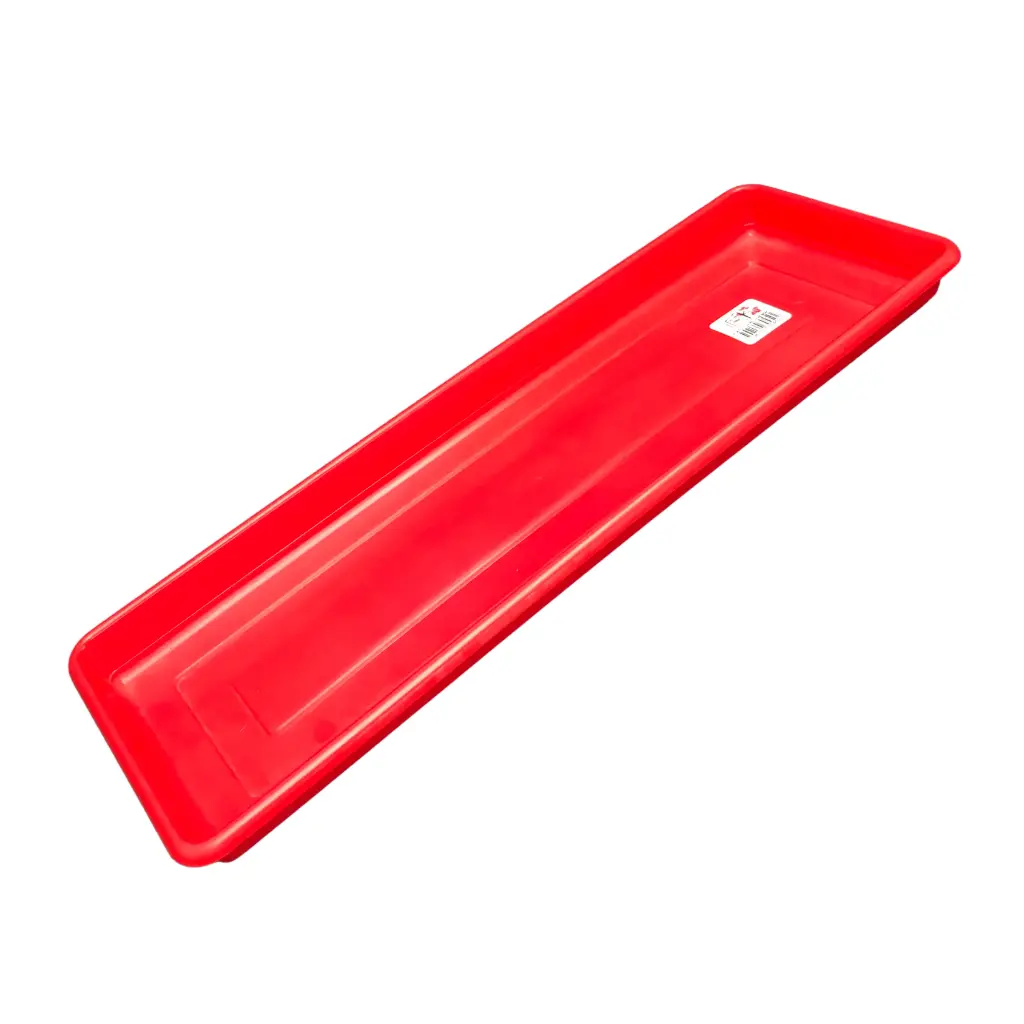 Plato para Jardinera N°45 TAPlastic (Rojo)