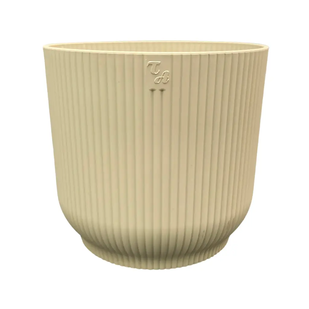 Maceta Milan N°16 TAPlastic (Beige)