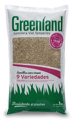 Semillas Césped 9 Variedades 500gr Greenland