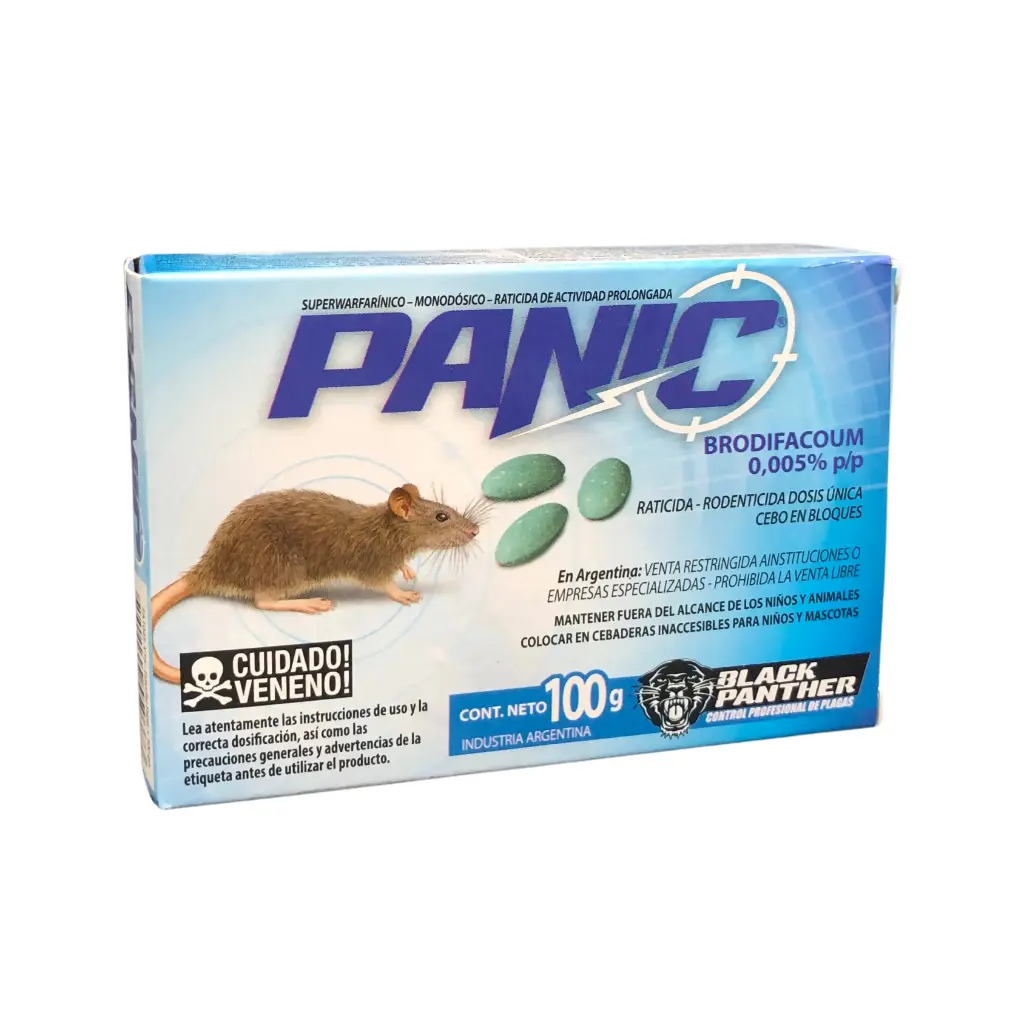 Panic 100gr Veneno para Ratas