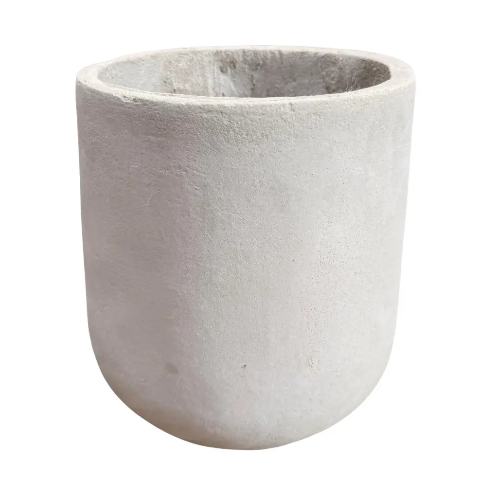 Maceta Fibrocemento Gota 27x22cm