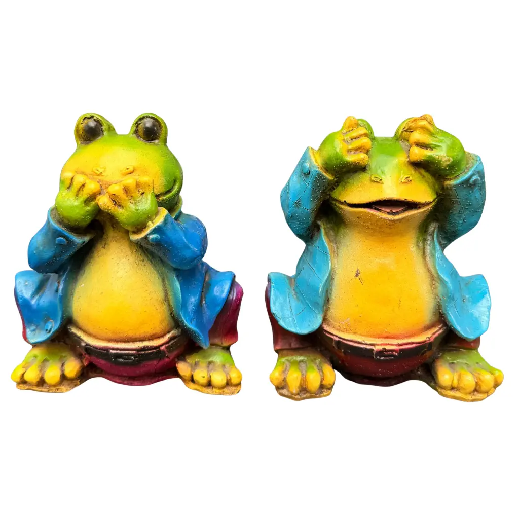 Sapos Sabios 18x15cm