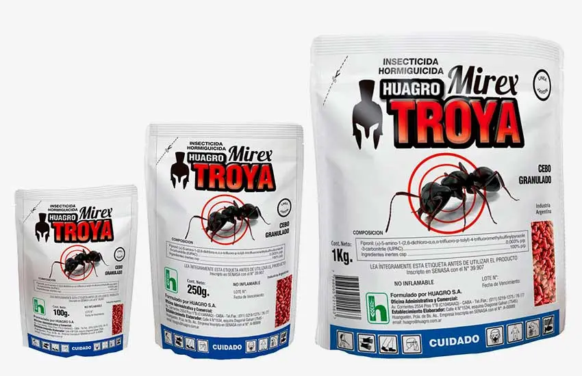 Cebo Mirex Troya 250gr Huagro