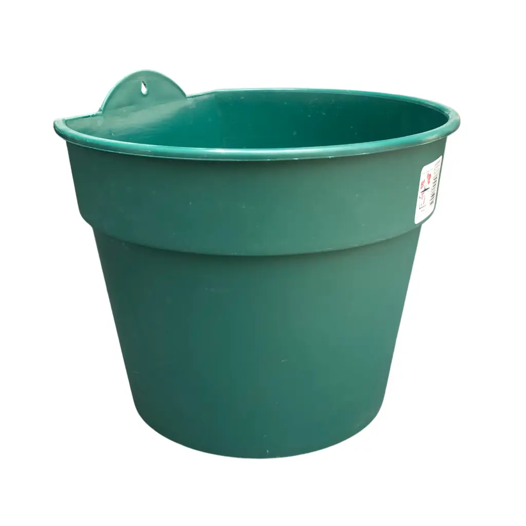 Maceta Clásica para pared N°22 TAPlastic (Verde Oscuro)