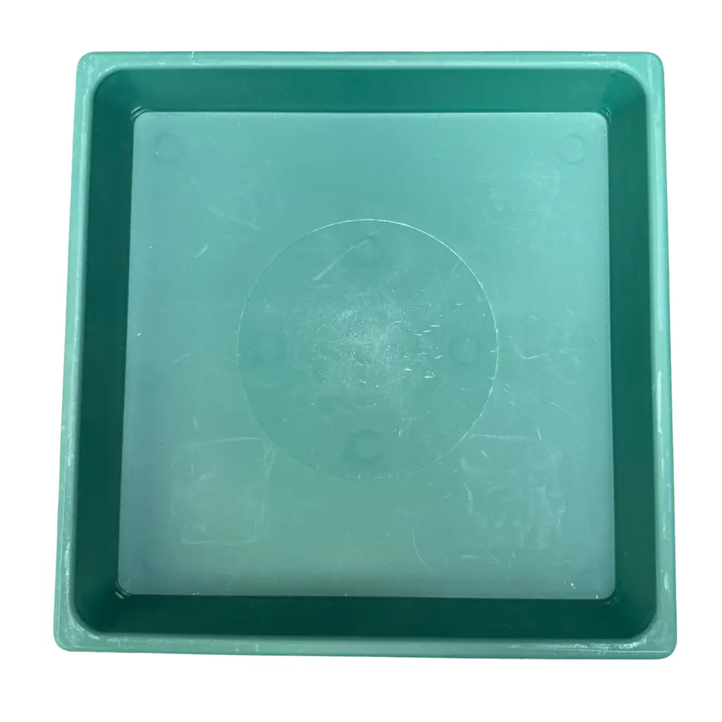 Plato para Cubo 15x15cm Matri (Verde Oscuro)