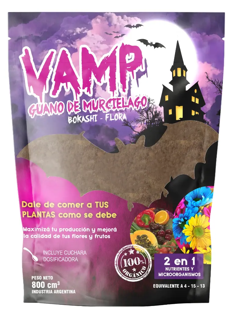 Vamp Guano de Murciélago Bokashi Floración