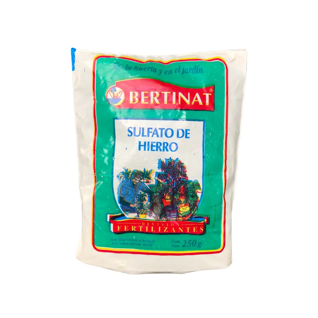 Sulfato De Hierro 250gr Bertinat