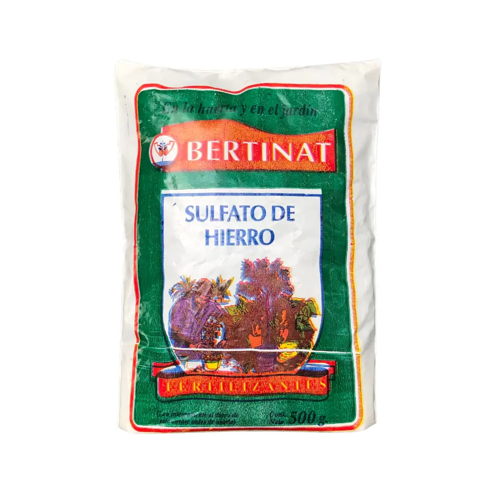 Sulfato De Hierro 500gr Bertinat