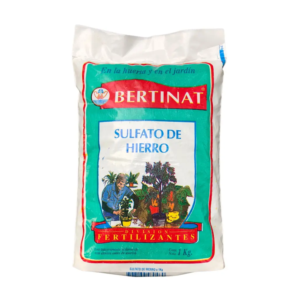 Sulfato De Hierro 1kg Bertinat