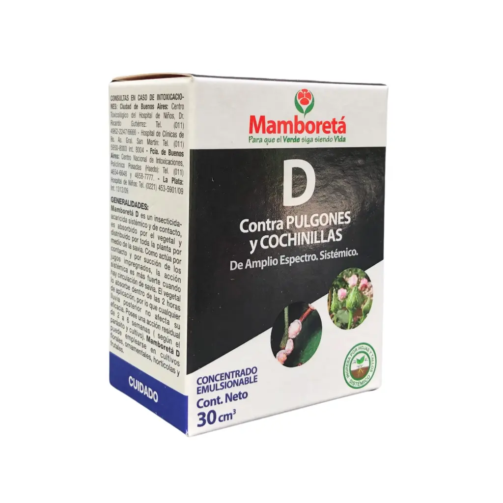 Mamboretá D Insecticida Acaricida Sistémico 30cc