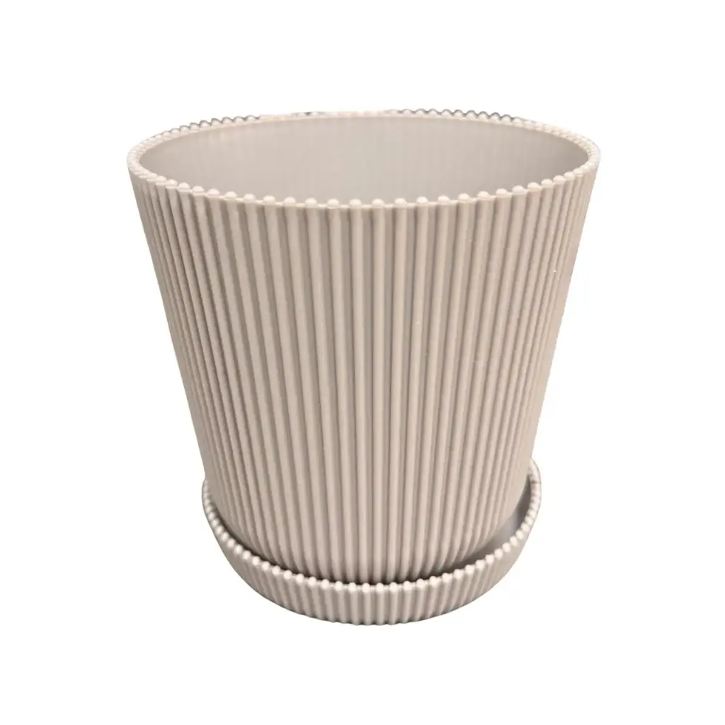 Maceta con plato 12x11cm