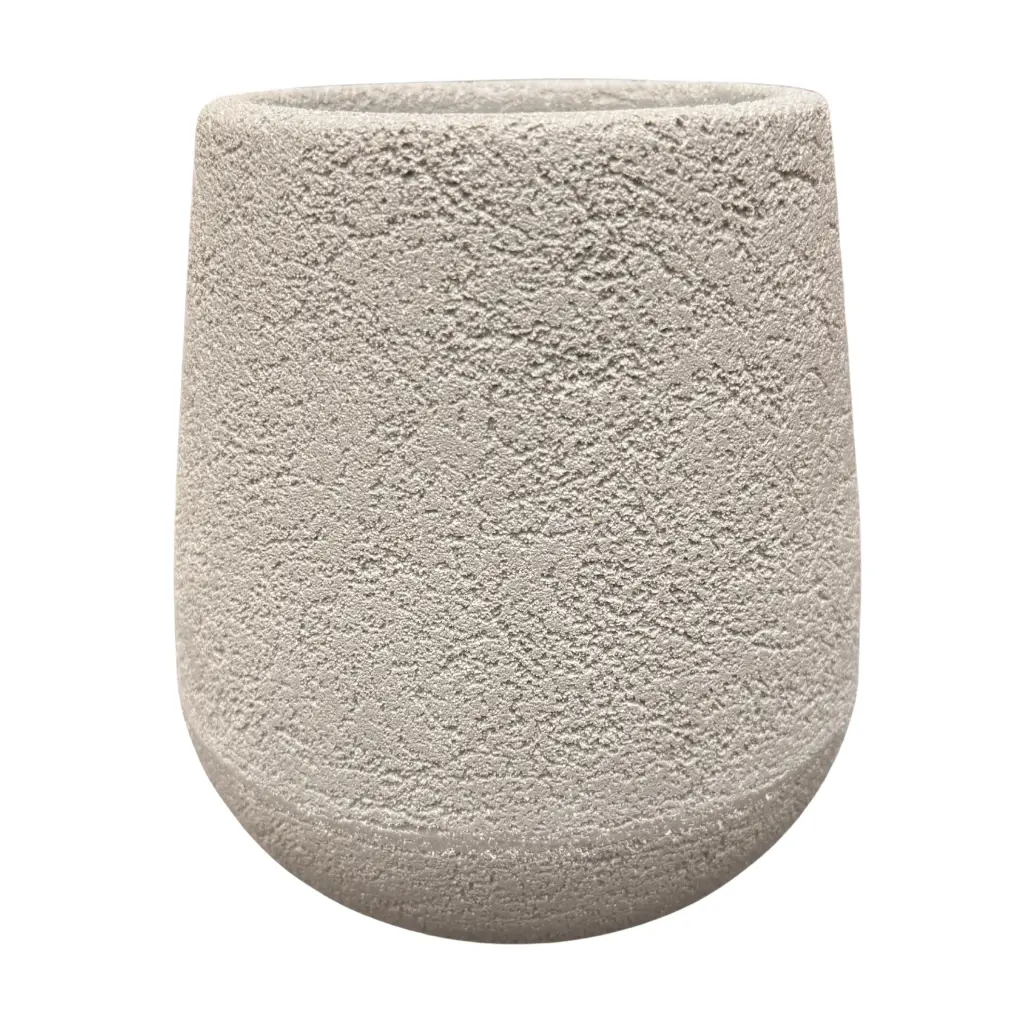 Maceta Rotomoldeada Gota N°40 (Cemento)