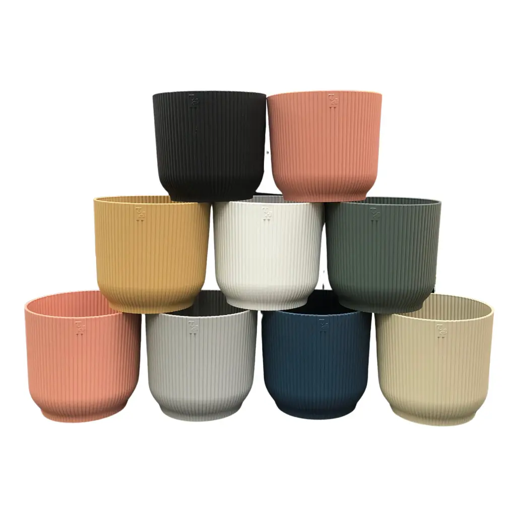 Maceta Milan N°25 TAPlastic (Beige)