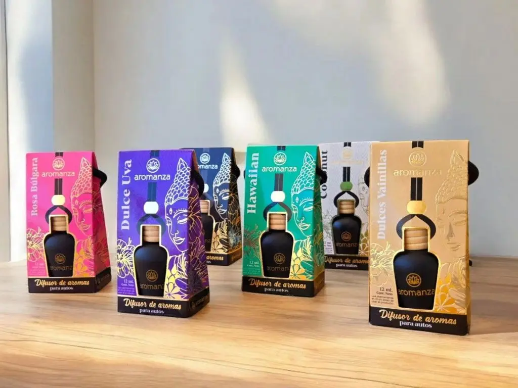 Difusor de aromas para autos Aromanza (Cítrico)