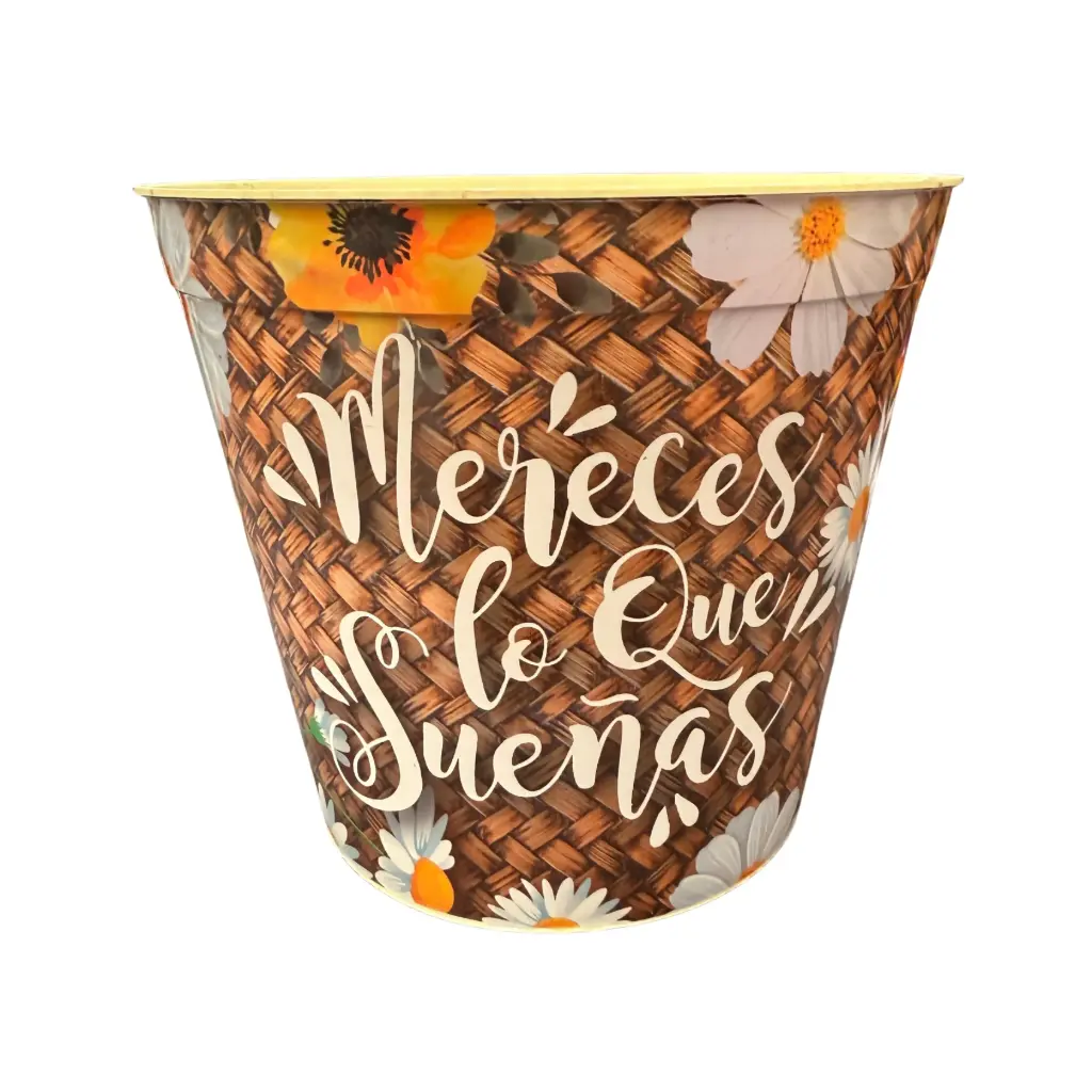 Maceta Sublimada N°18