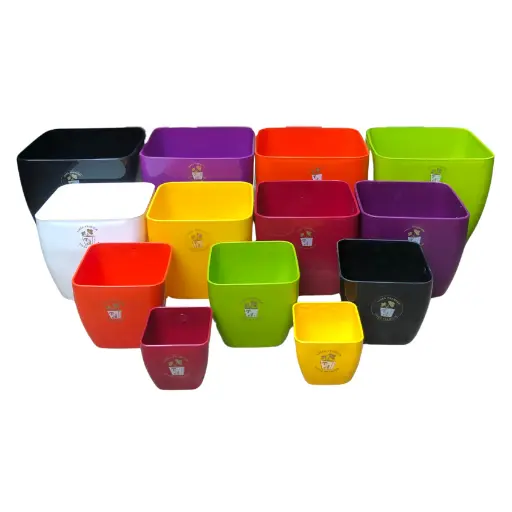 Maceta Premium Cuadrada N°8 TAPlastic