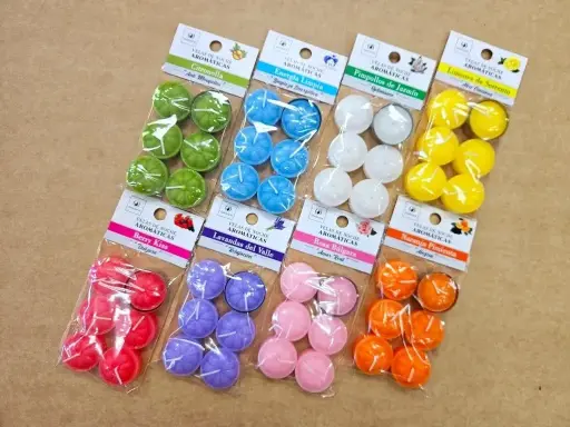 Velas de noche Aromáticas x6u Iluminarte