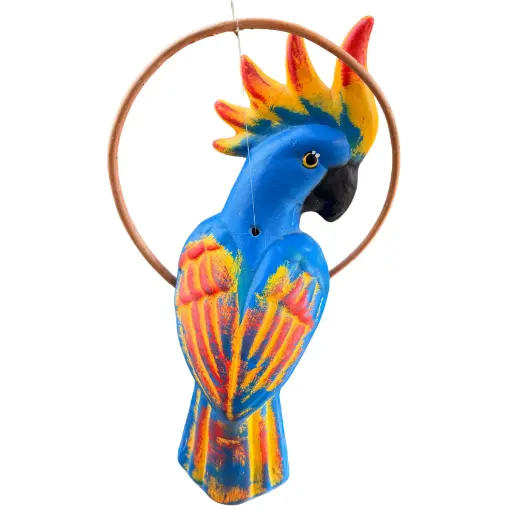 Cacatúa colgante grande