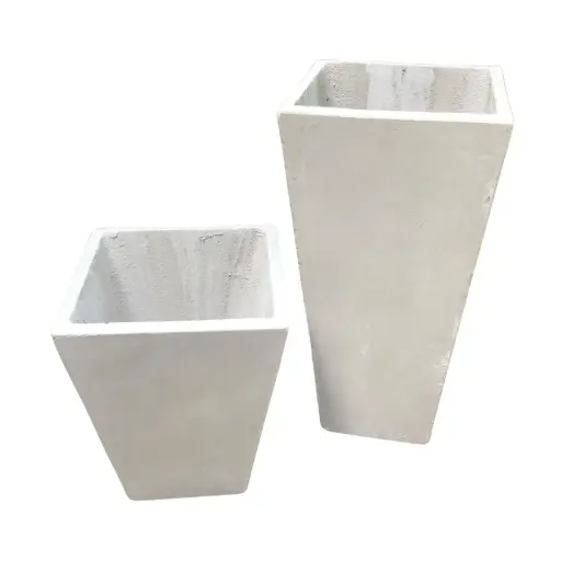 60x30x25 Maceta Fibrocemento Piramidal 60x30x25