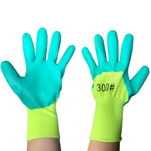 Guantes reforzados verde