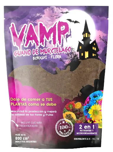 Vamp Guano de Murciélago Bokashi Floración